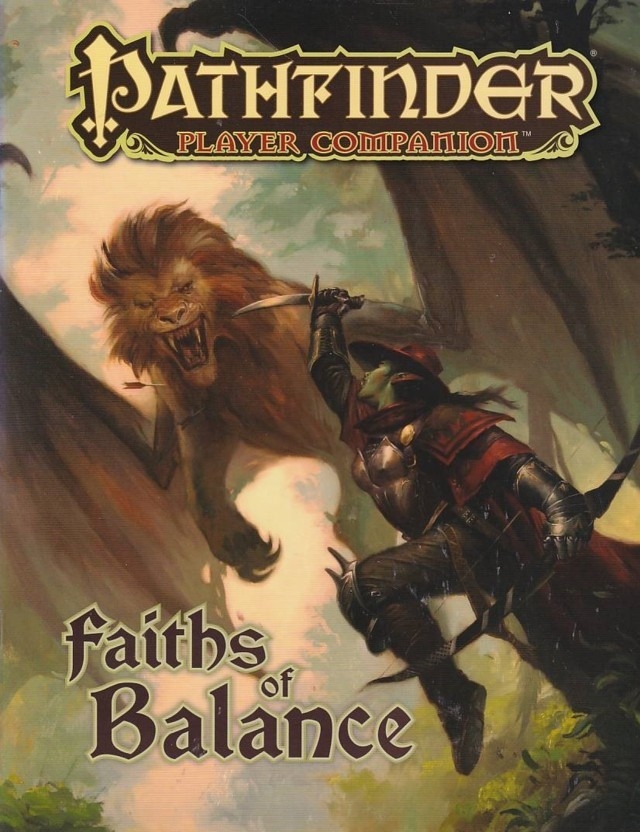 Pathfinder - Player Companion - Faiths of Balance (B Grade) (Genbrug)
